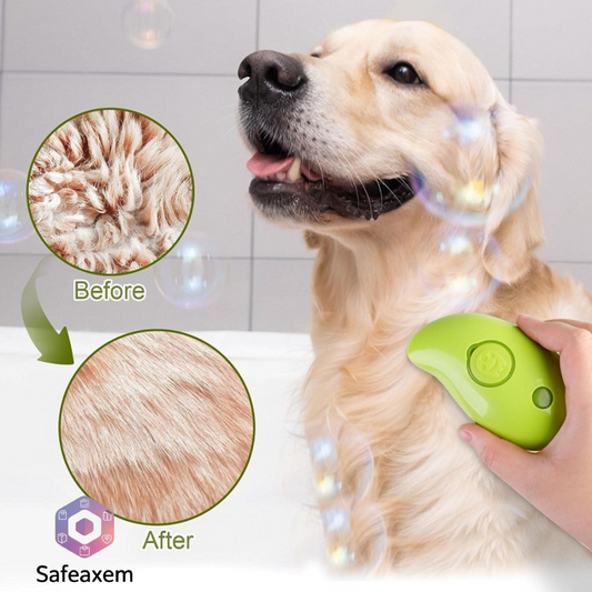 CEPILLO A VAPOR PARA MASCOTAS 3 EN 1